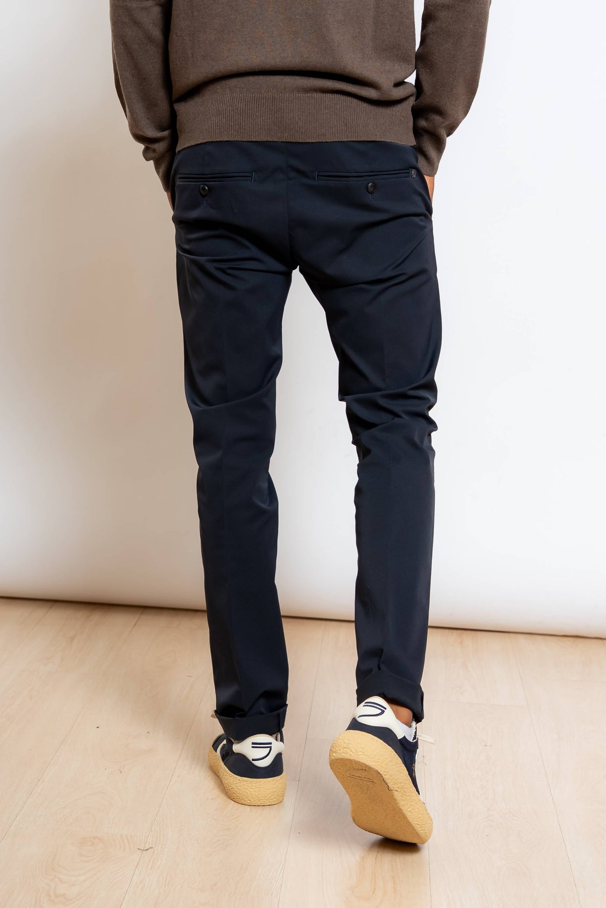 Pantalone Gaubert in Tessuto Tecnico Blu