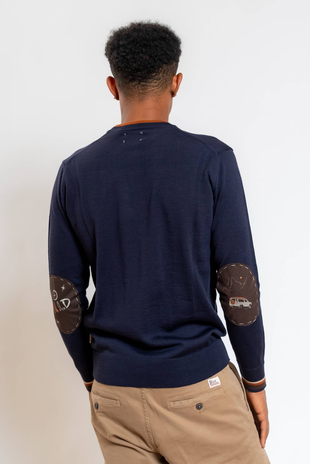 Maglia Elliot con Toppe Blu