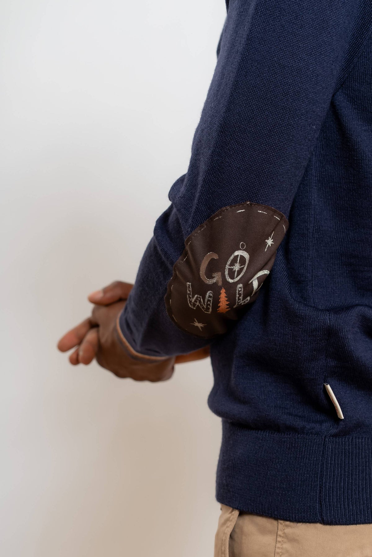 Maglia Elliot con Toppe Blu