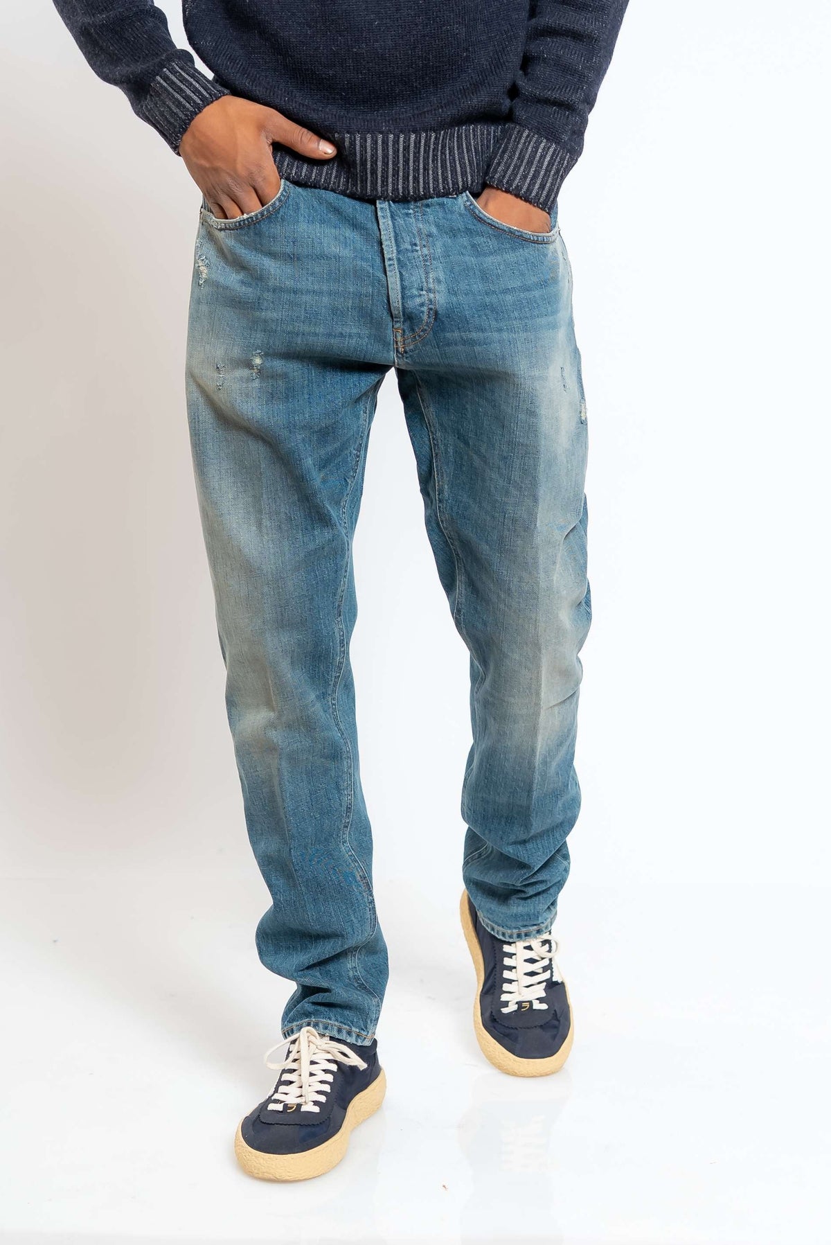 Jeans Dian Carrot Slim Fit Medio Chiaro