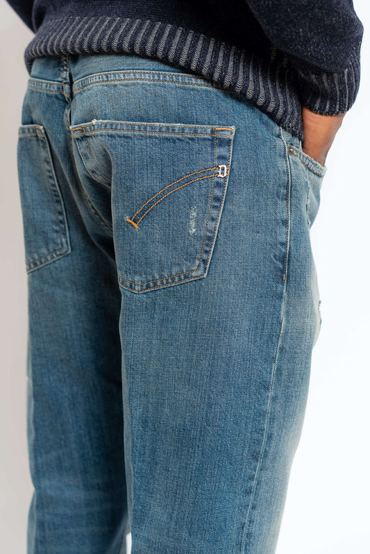 Jeans Dian Carrot Slim Fit Medio Chiaro