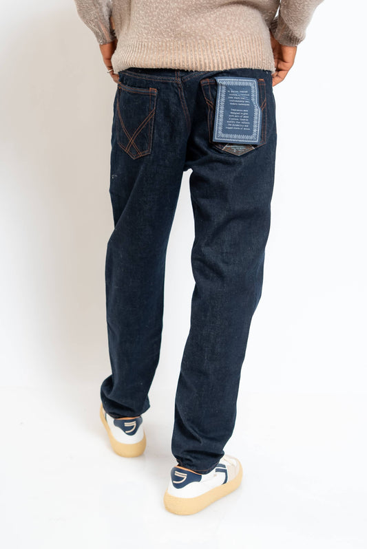 Jeans Dapper Re-Search Wash & Dry Blu Scuro
