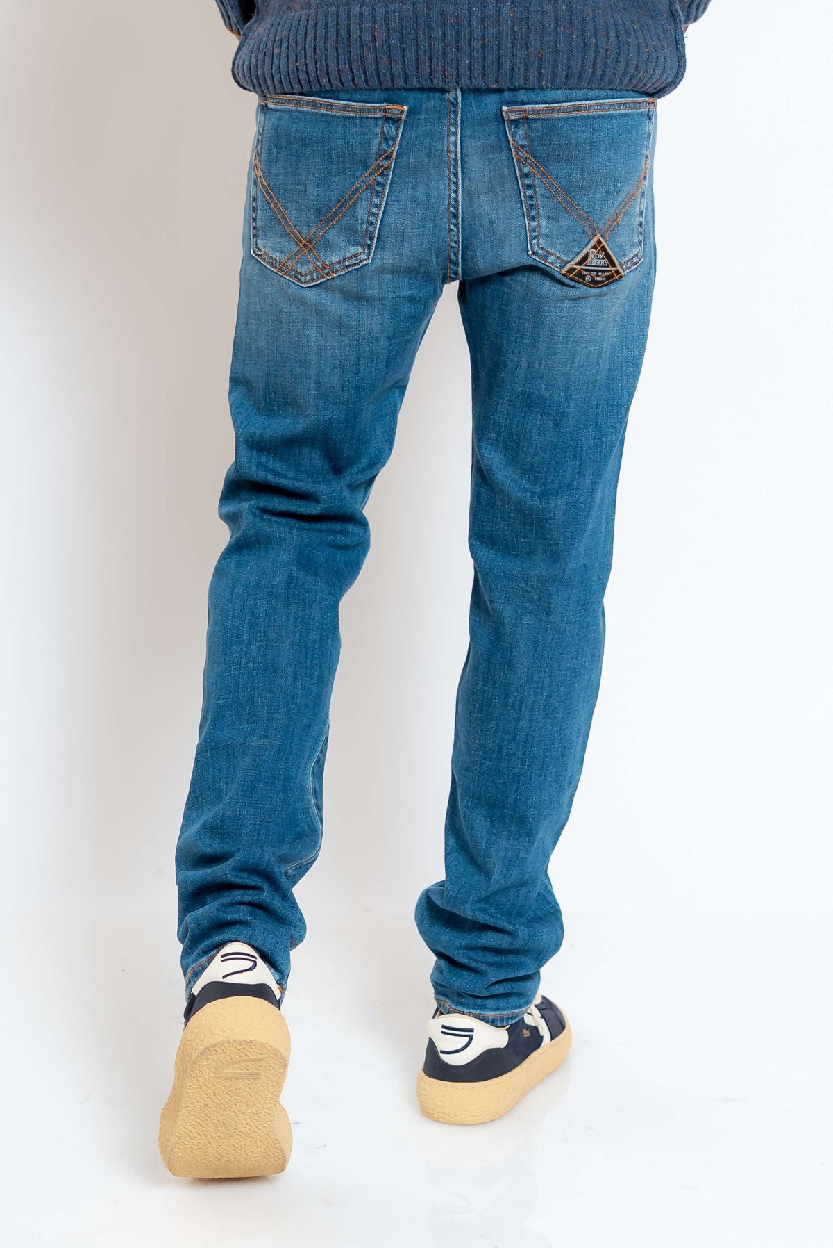 Jeans 517 Man Leland Blu Medio