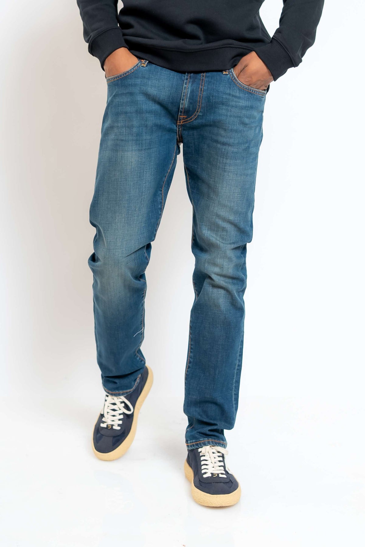 Jeans 517Man Carlin Blu Medio Scuro