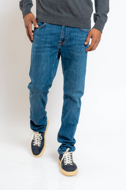 Jeans 517Man Samoa Blu Medio