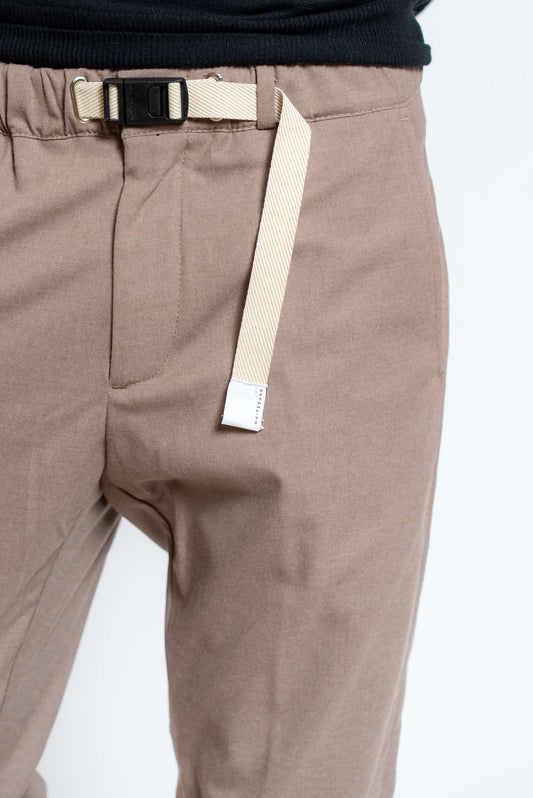 Pantalone Robert Effetto Lana Beige