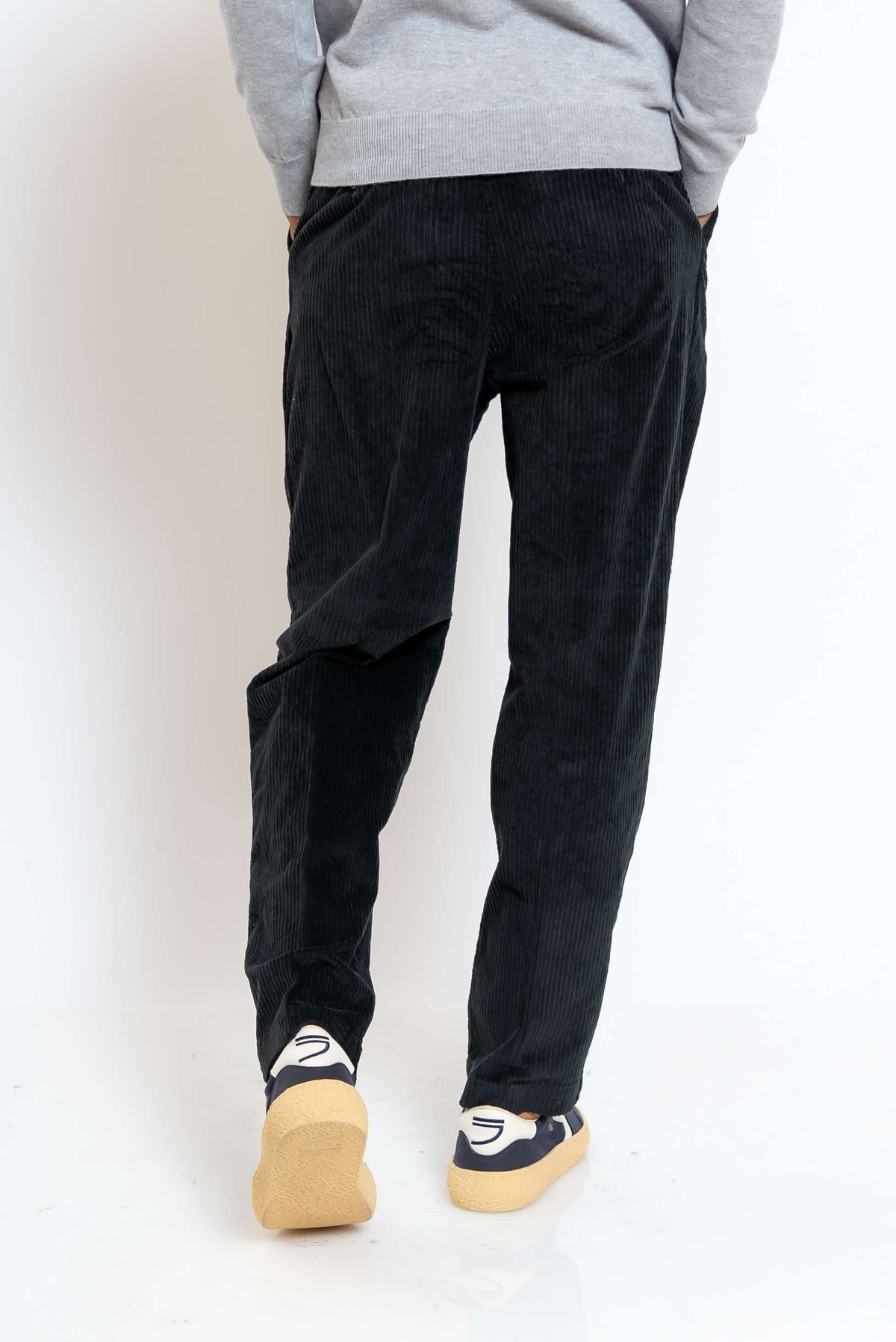 Pantalone Sartoriale in Velluto Nero