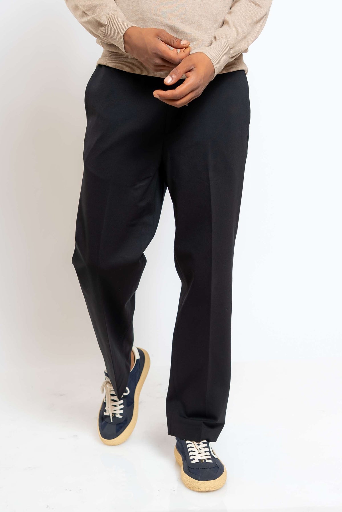 Pantalone Sartoriale Loose Fit Nero