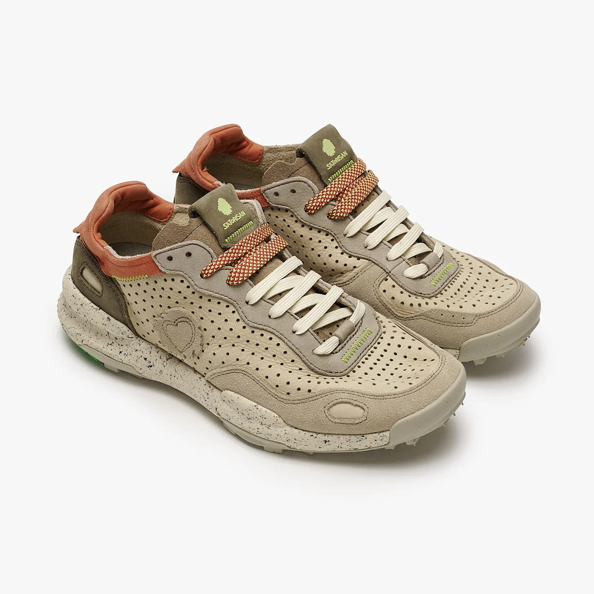 satorisan sneakers uomo chacrona laser premium beige