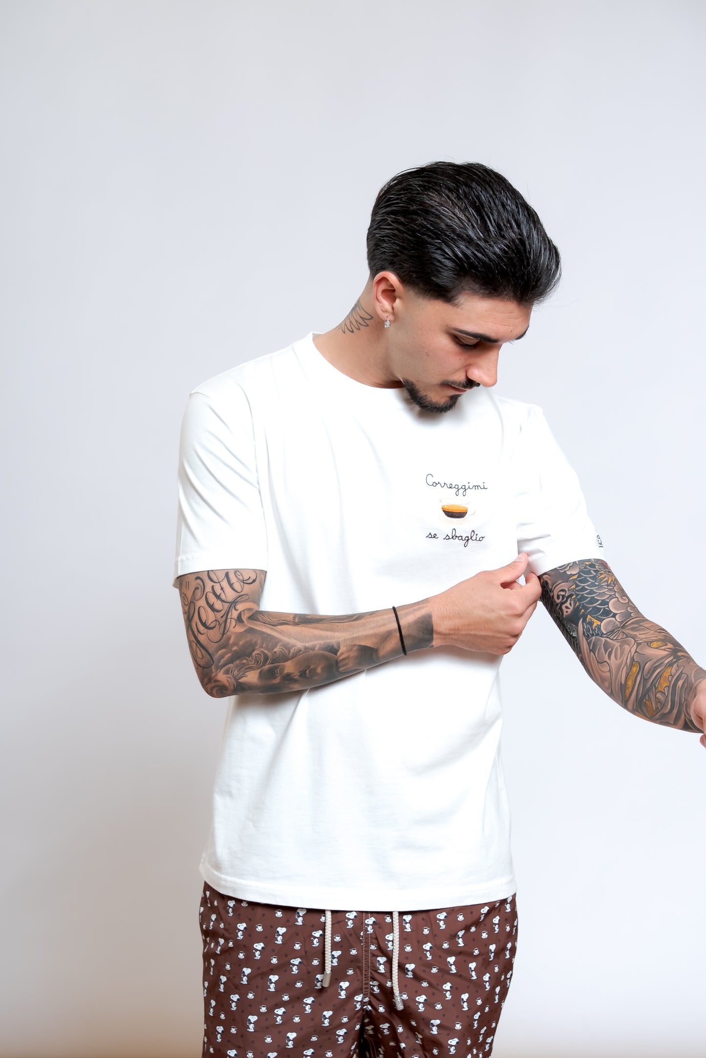 T-shirt Correggimi Se Sbaglio Beige