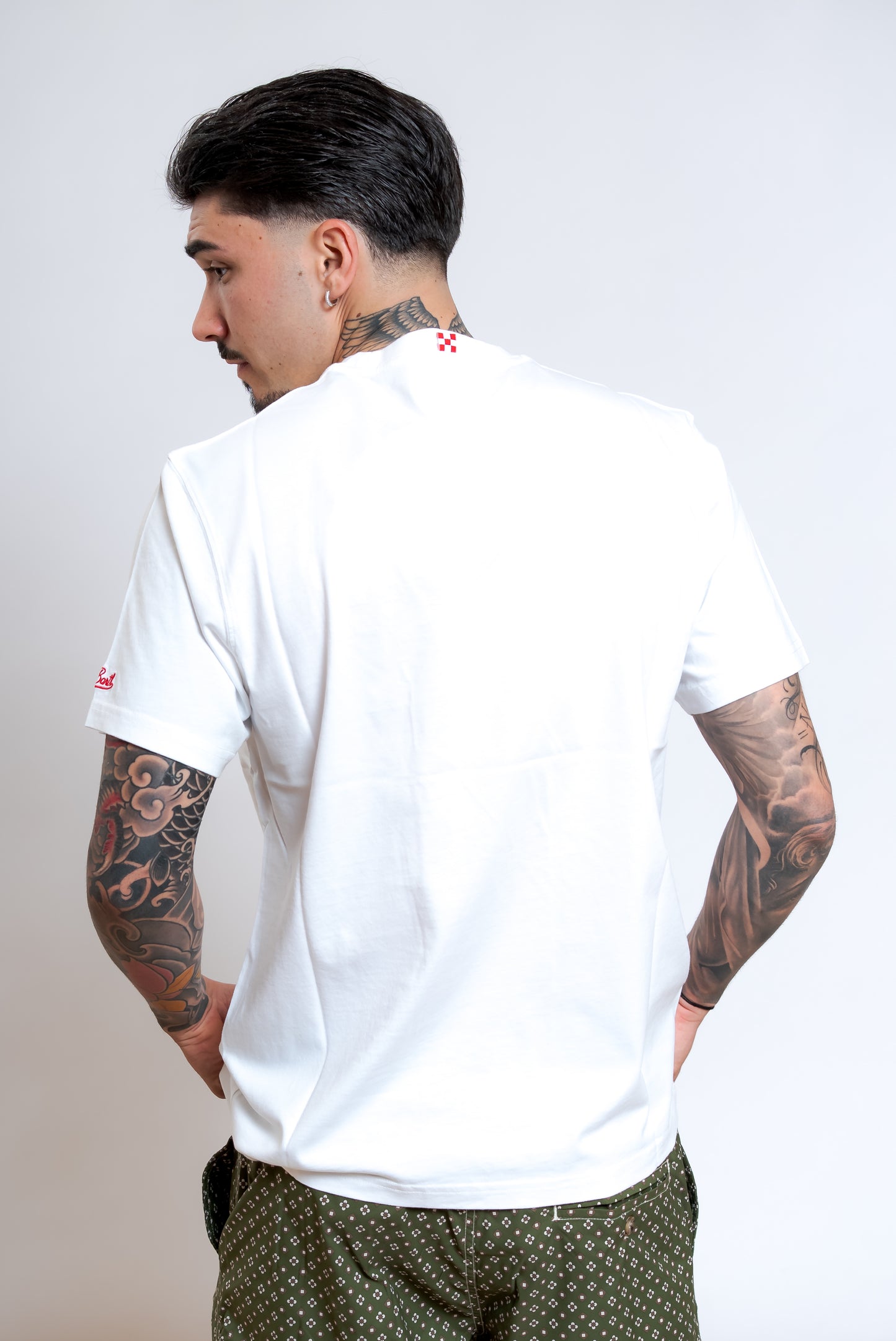 T-shirt Coffe Habitue Bianca