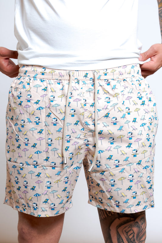 Costume da Uomo Snoopy Relax Beige