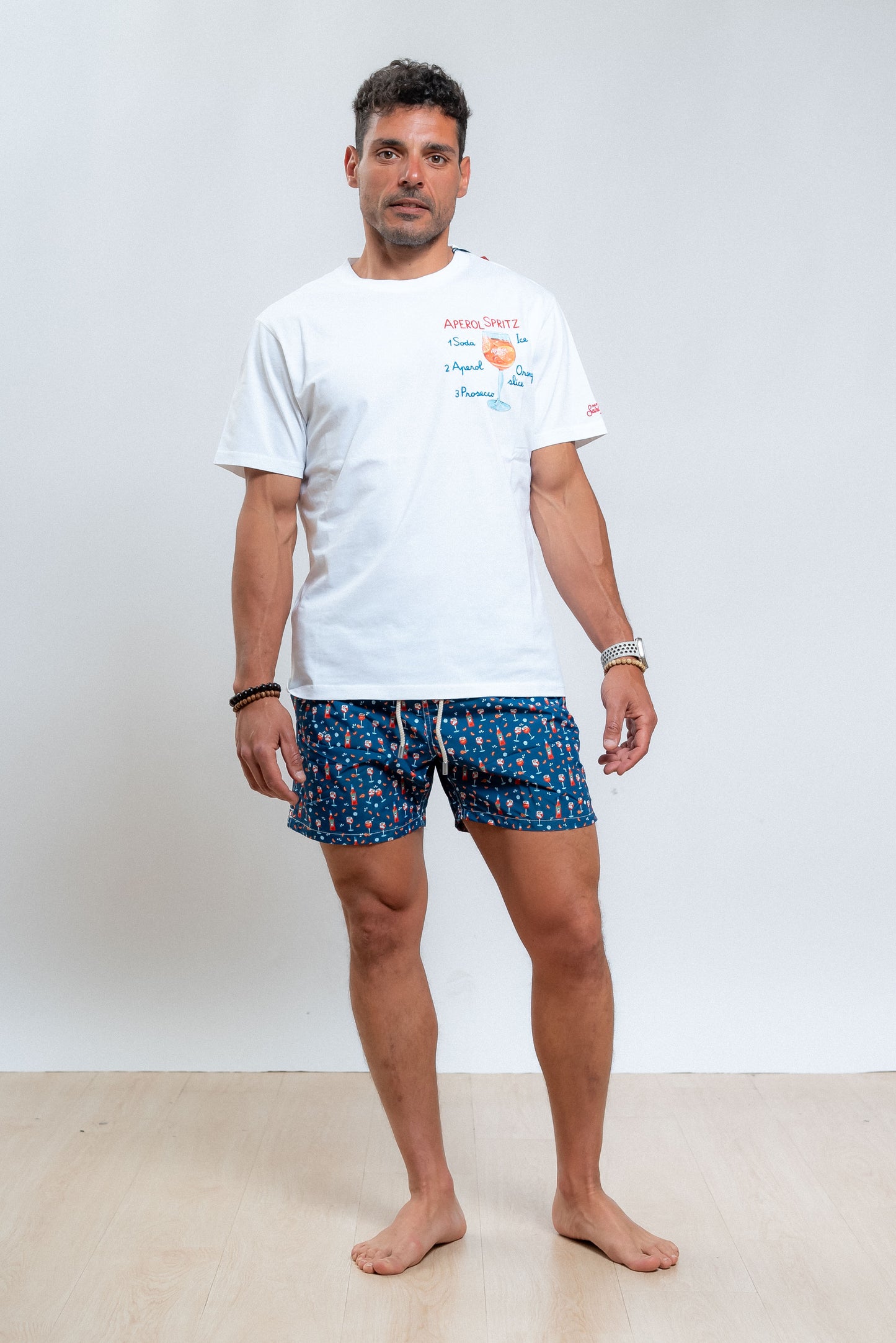 T-Shirt Bianca Double Aperol