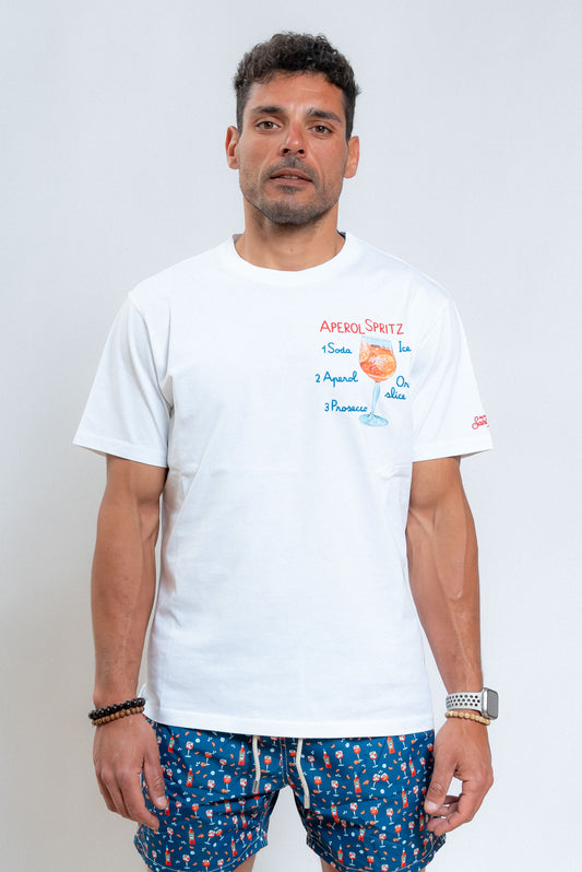 T-Shirt Bianca Double Aperol