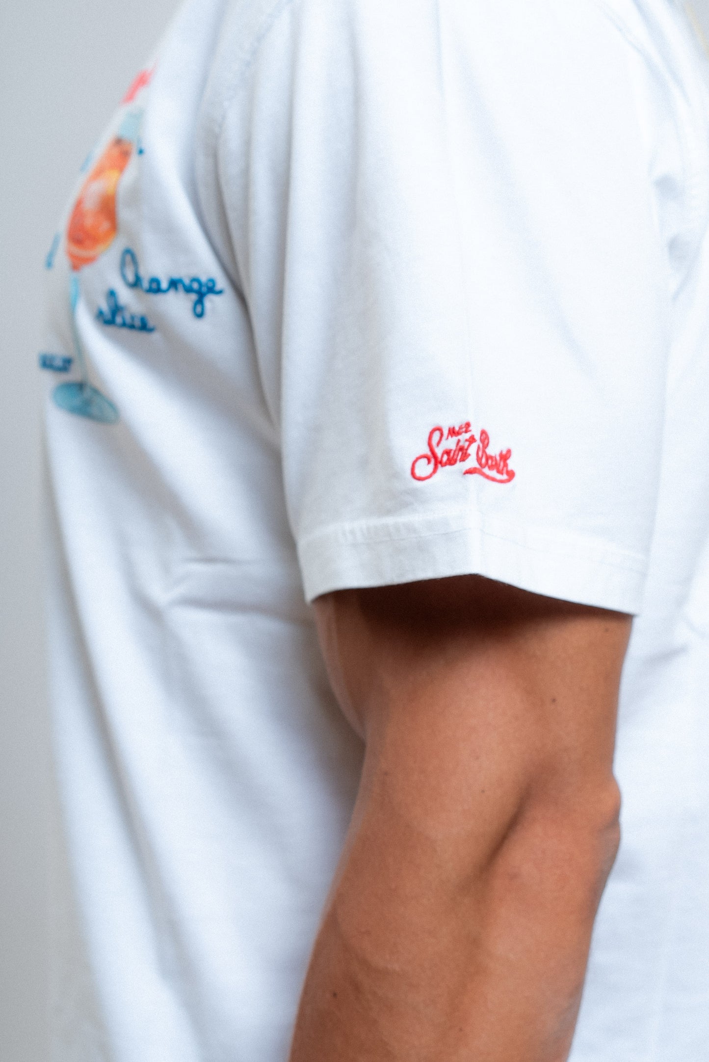 T-Shirt Bianca Double Aperol