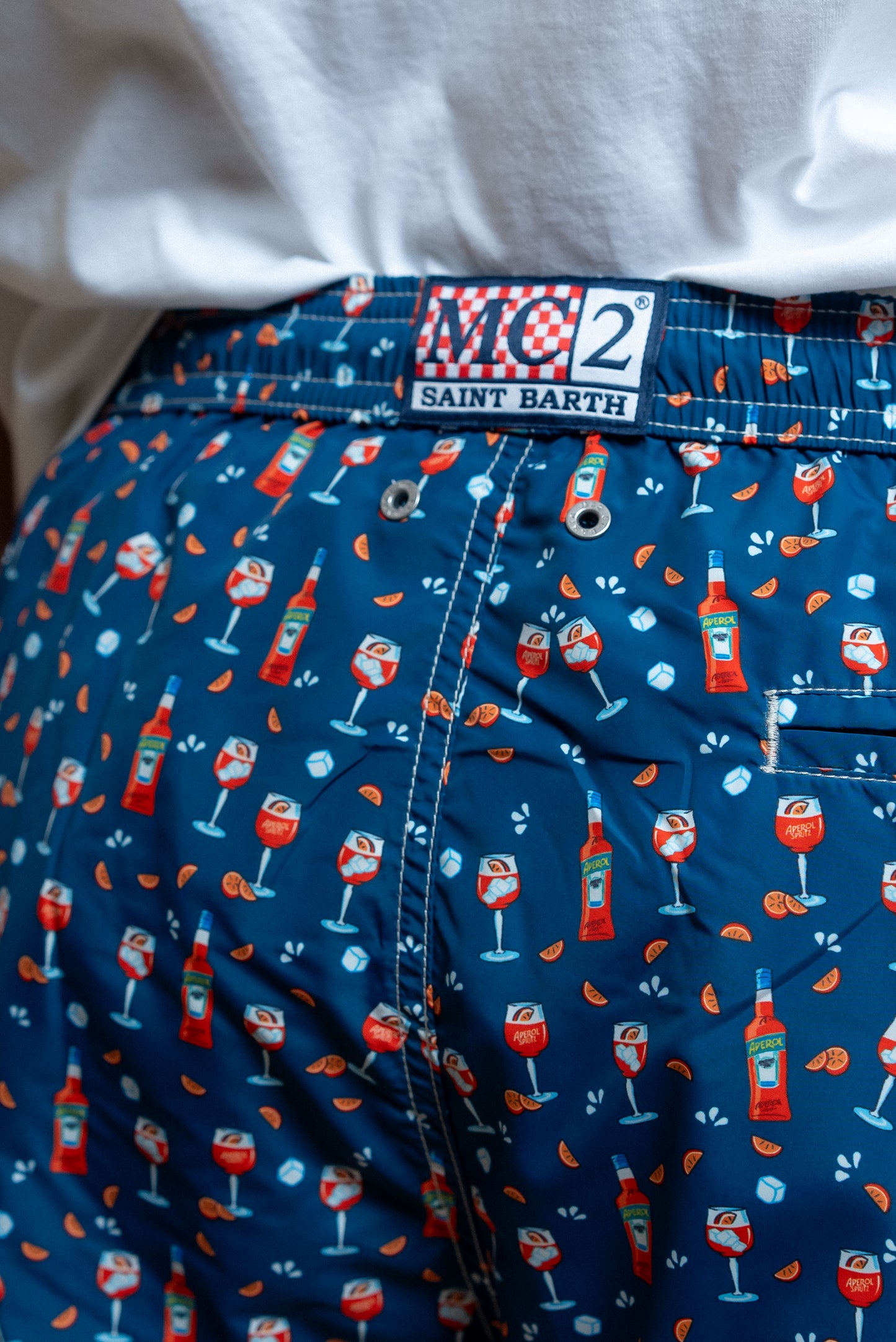 Costume Double Spritz Blu