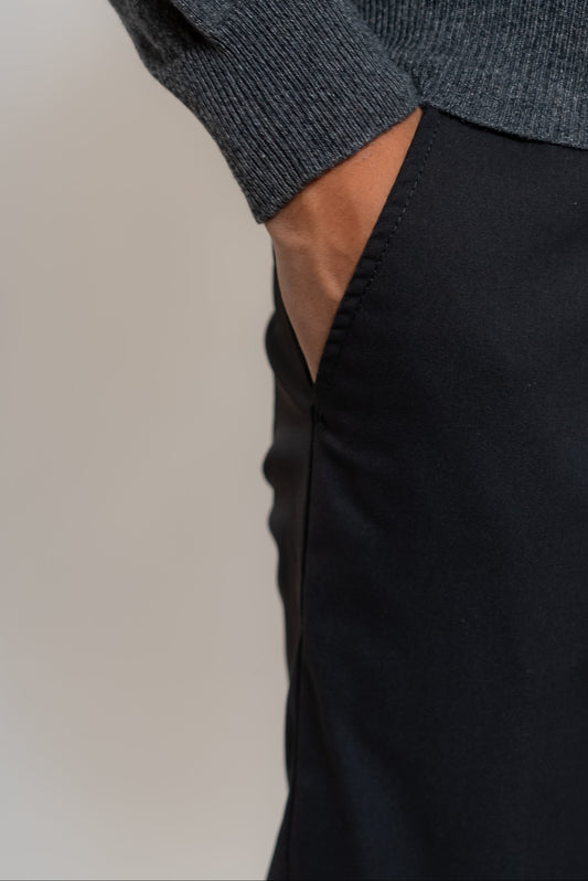 Pantalone Gaubert in Tessuto Tecnico Nero