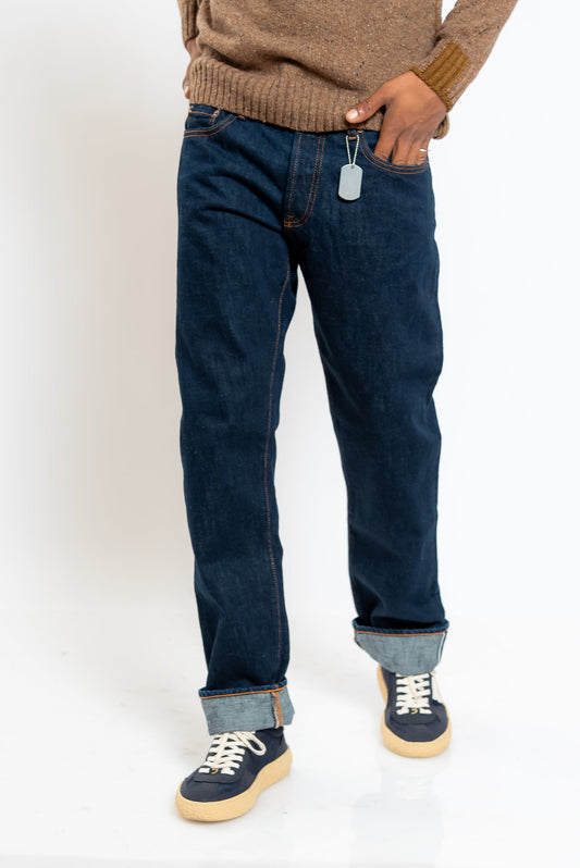 Jeans Selvedge Ridgway in Denim Blu