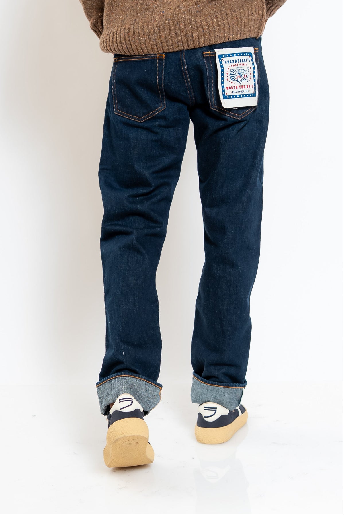Jeans Selvedge Ridgway in Denim Blu