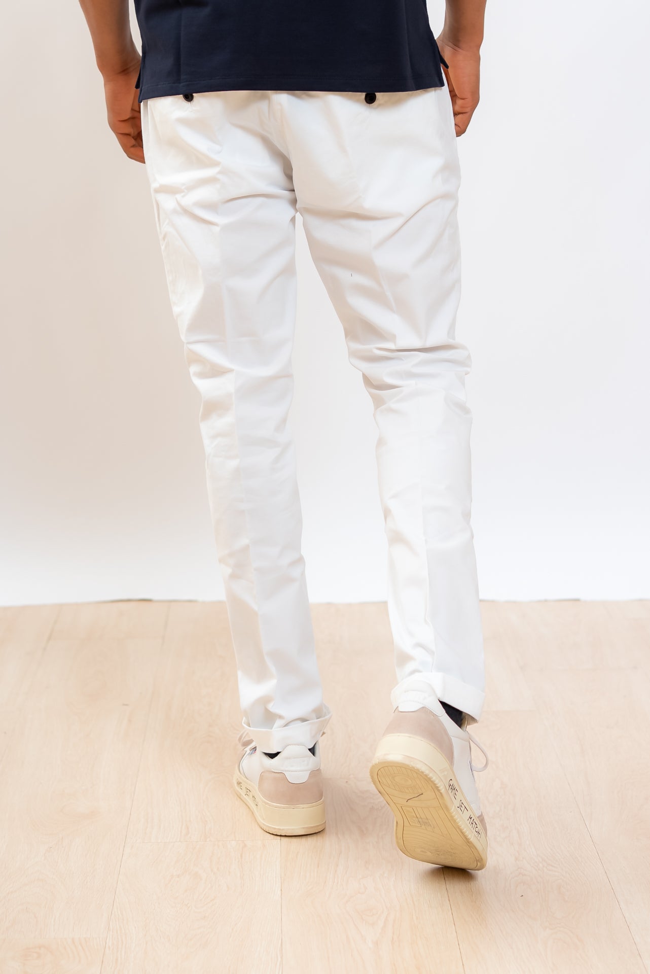 Pantalone Gaubert in Cotone Bianco