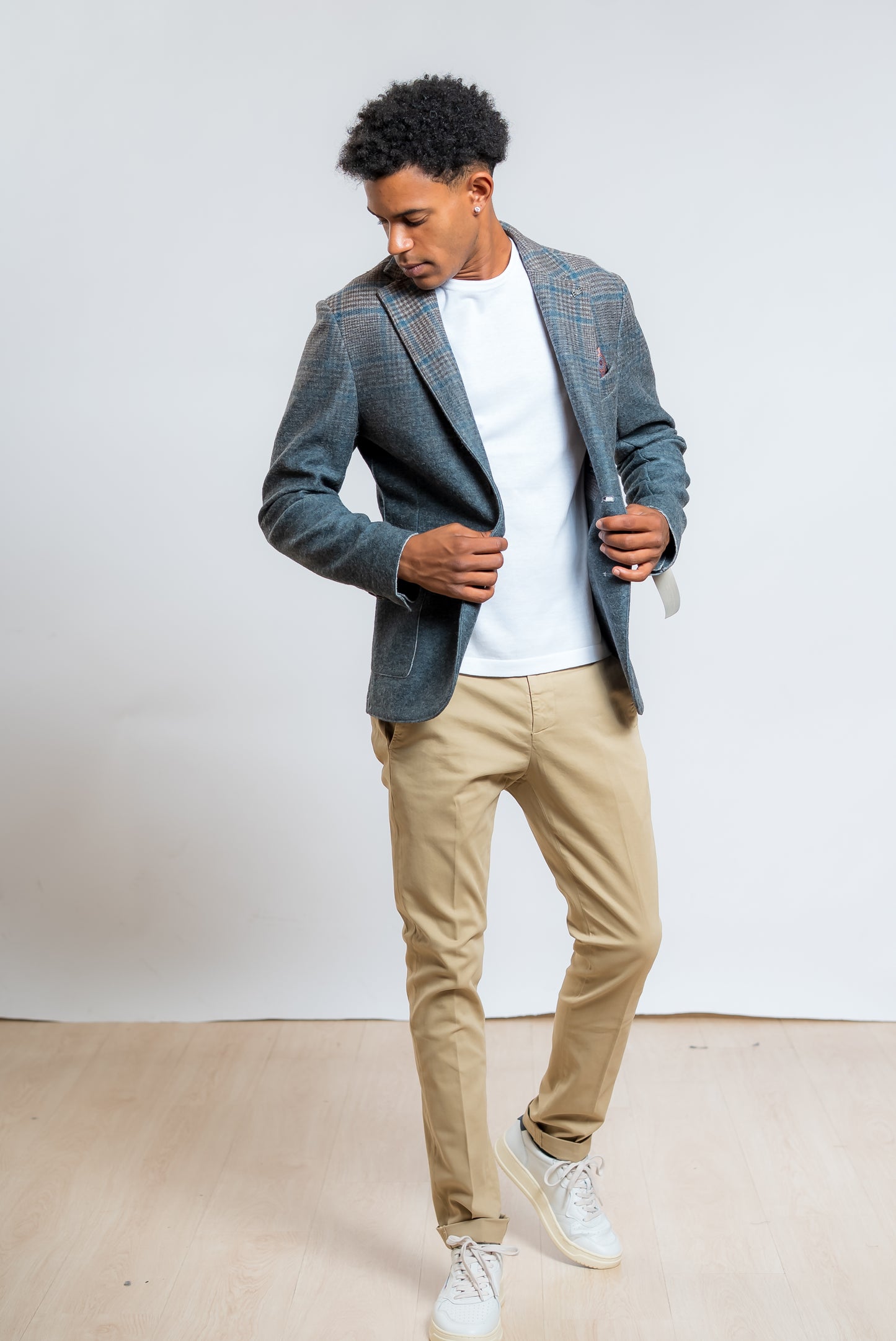 Pantalone Beige Gaubert Slim in Cotone