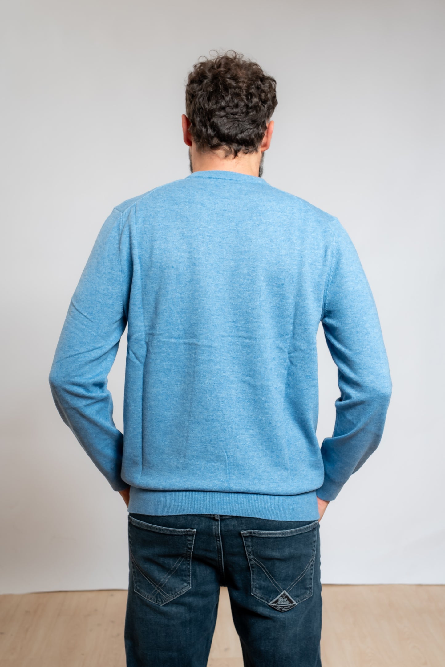 Maglione Heron Light Chalet e Vin Brule Celeste