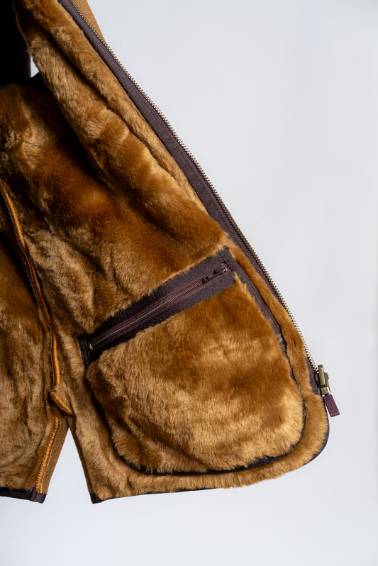 Gilet Warm Pile con Zip