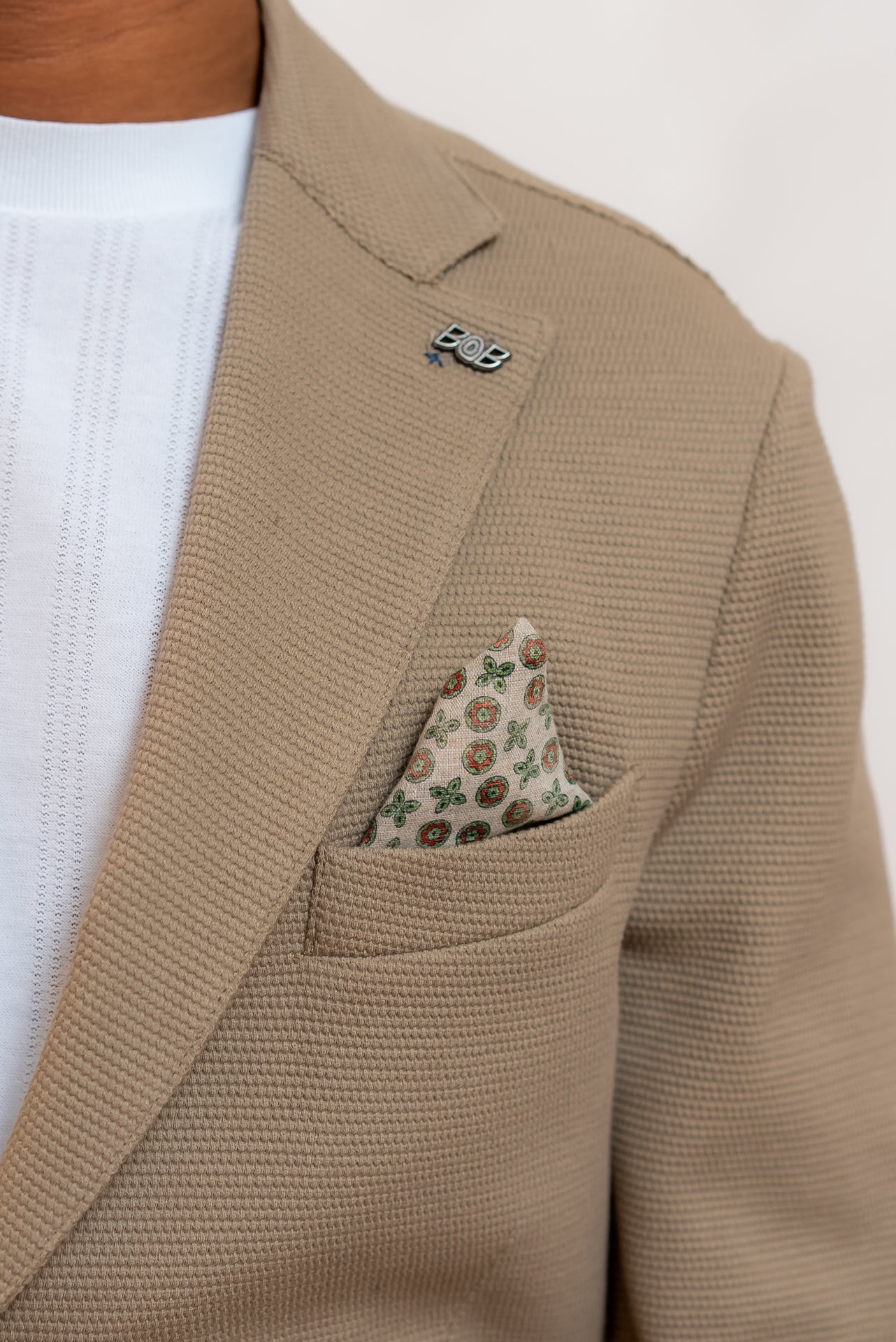 Bob Company Giacca Mick Monopetto Beige, dettaglio