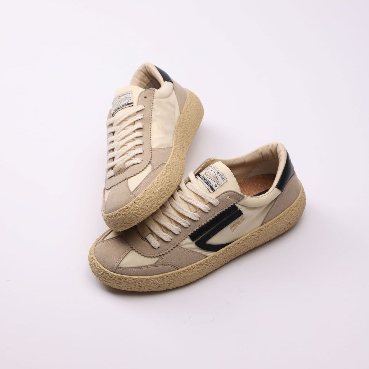 Sneakers Vintage Vegana Crema