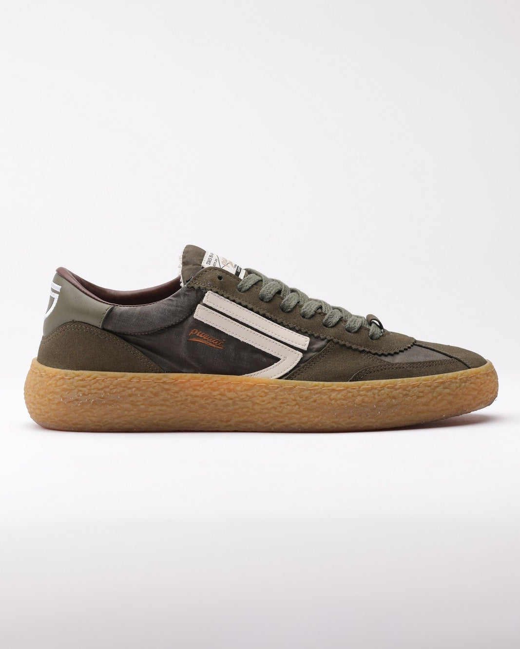 Sneakers Vintage Sidro Verde Militare