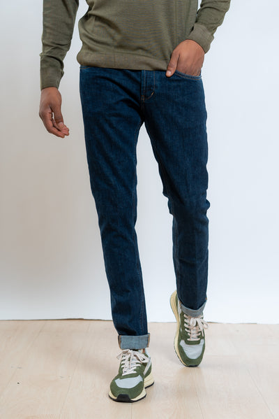 Jeans George Blu Scuro Skinny Fit, fronte