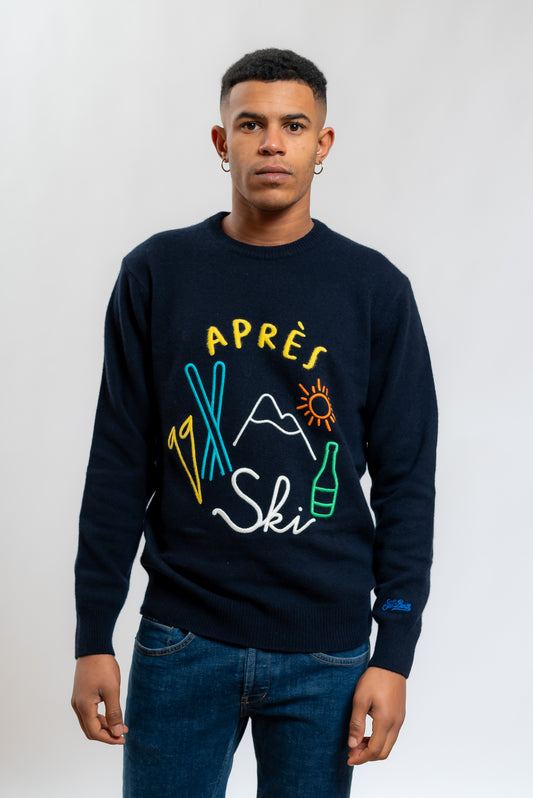 Maglione Heron Apres Ski Blu