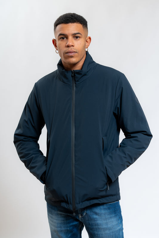 Giubbotto Aki/SC in Tessuto Tecnico Blu