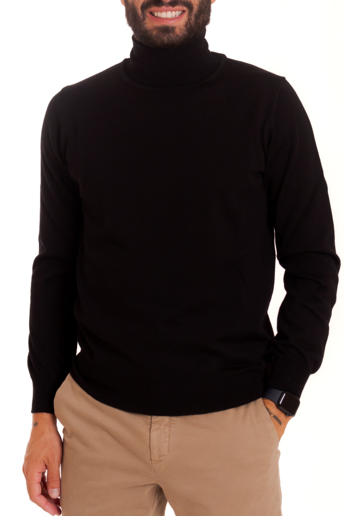 Dolcevita Nero in Lana