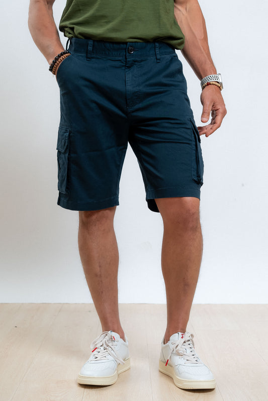 bermuda uomo sun68 con tasconi military solid, fronte