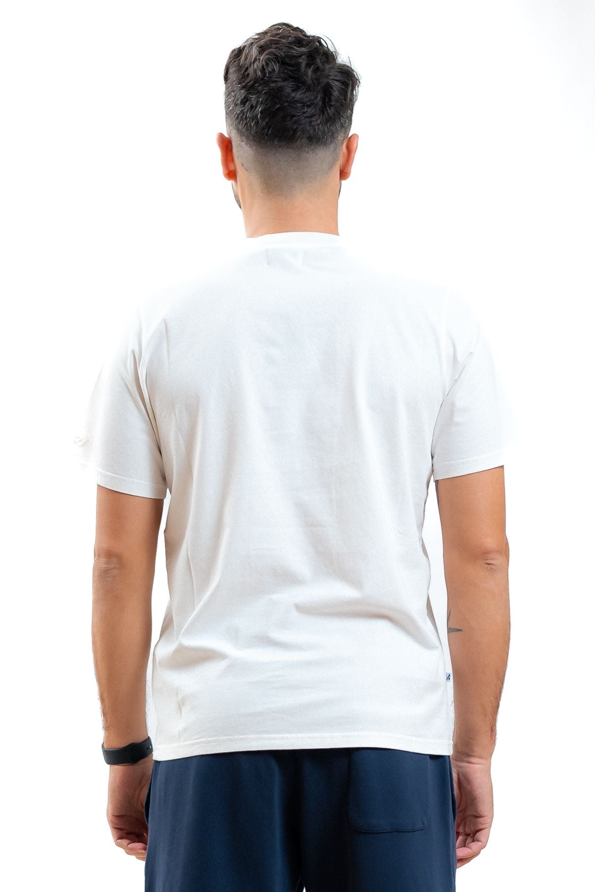 autry abbigliamento uomo t-shirt bianca basic in saldo, retro