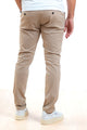 Pantaloni Gaubert Beige in Popeline Stretch