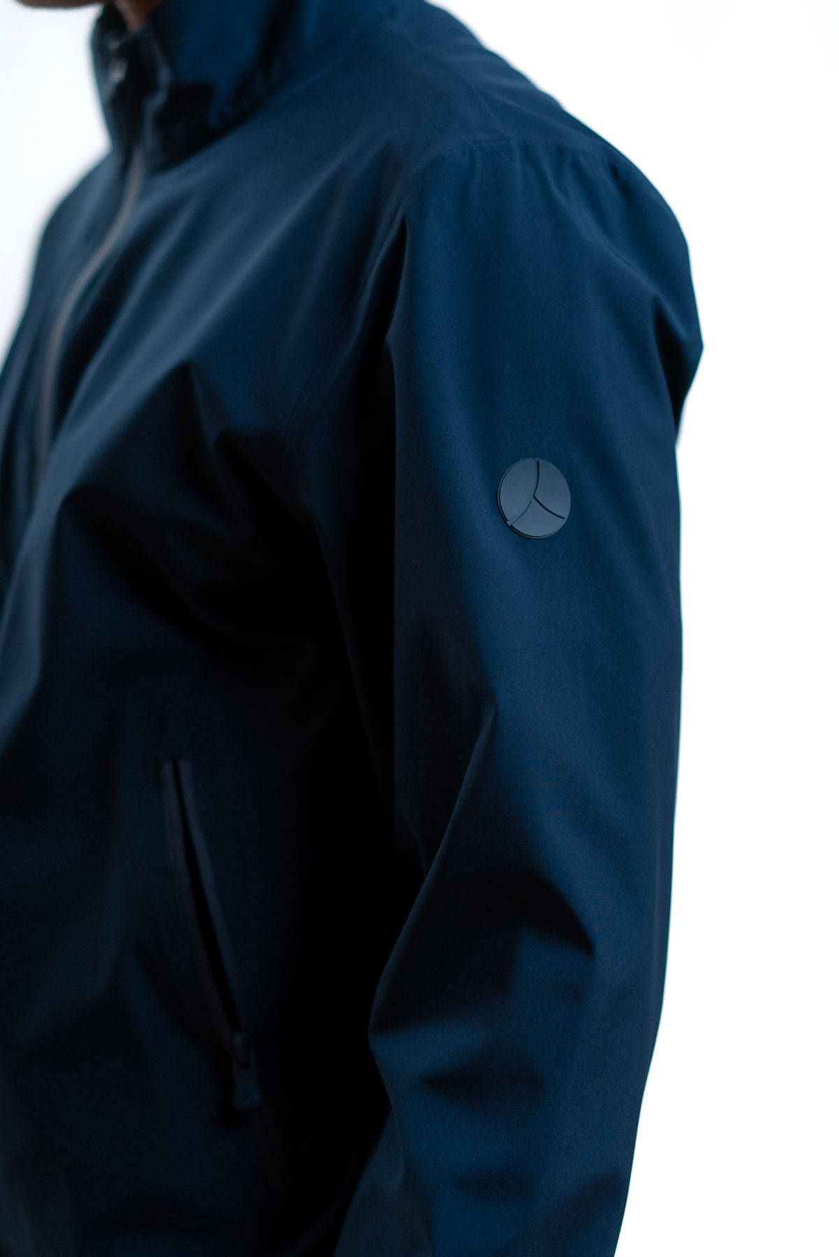 people of shibuya giubbino uomo blu modello shibuya, dettaglio