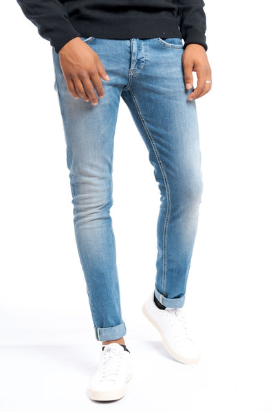 Dondup - Jeans in Denim Lavaggio Chiaro George
