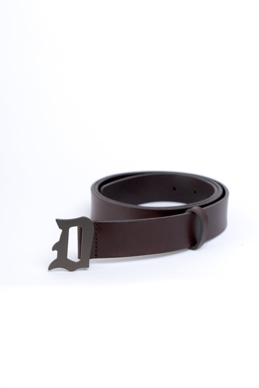 DONDUP - Cintura in Pelle Uomo Marrone H3