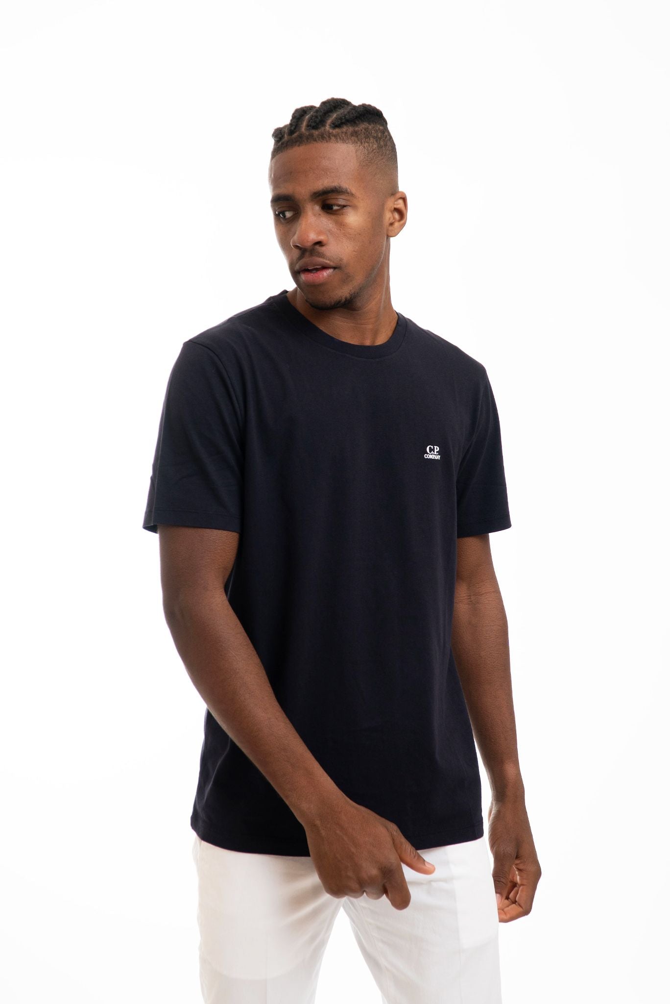 T-shirt con Logo Basic Blu