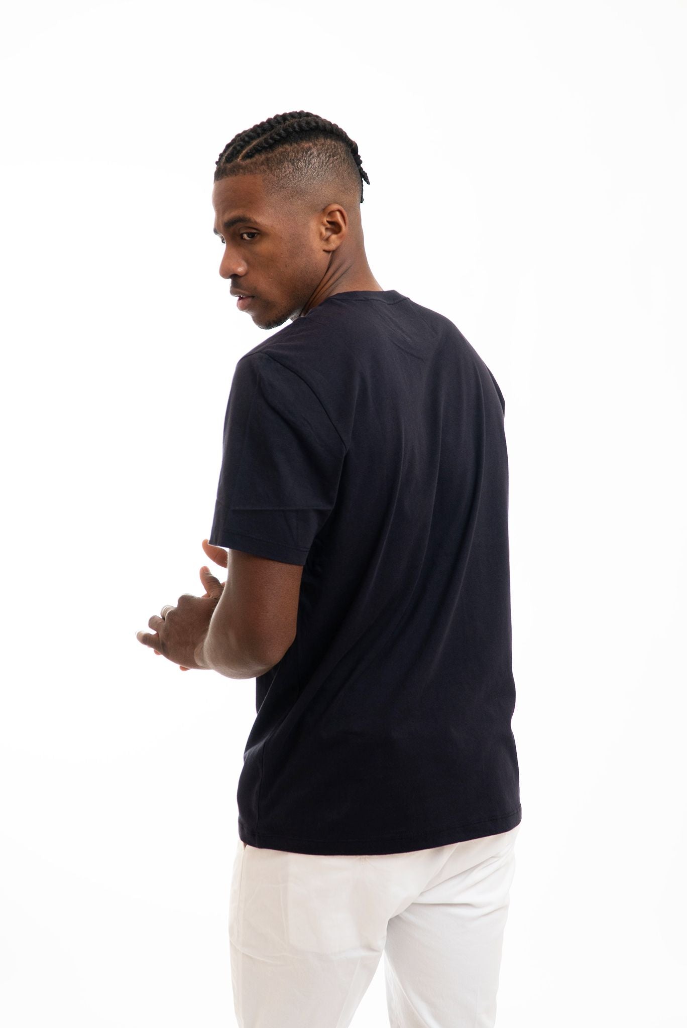 T-shirt con Logo Basic Blu