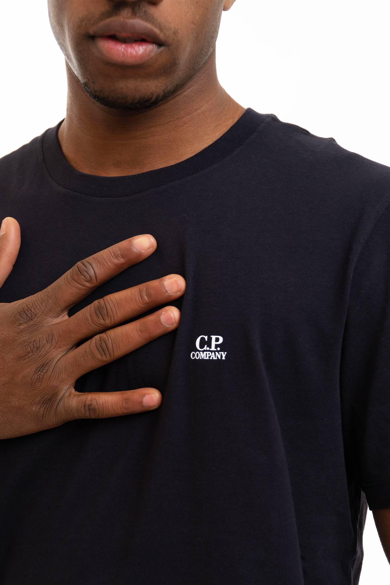 T-shirt con Logo Basic Blu