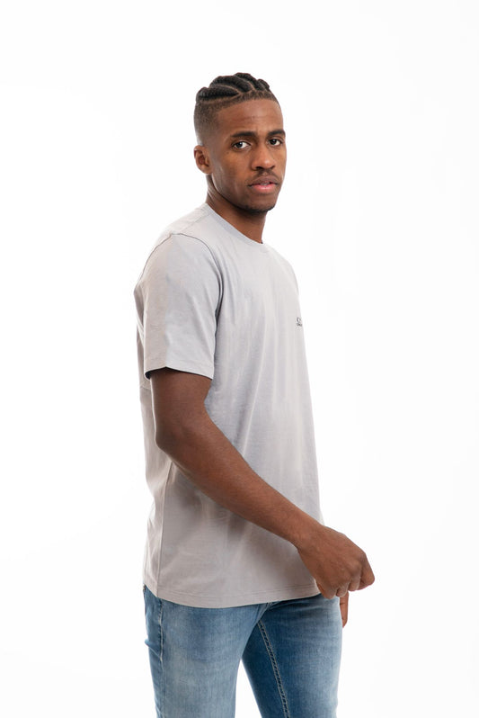 T-shirt con Logo Basic Grigio