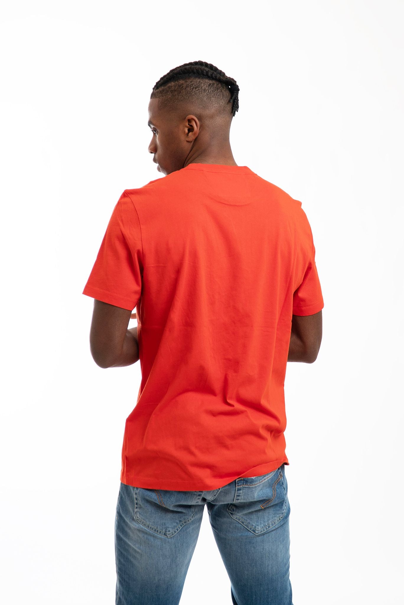 T-shirt con Logo Basic Rosso