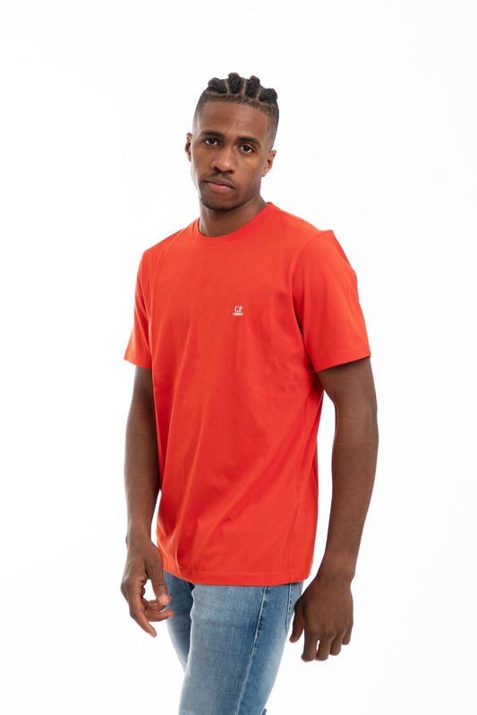 T-shirt con Logo Basic Rosso