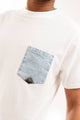 T-shirt con Taschino Denim