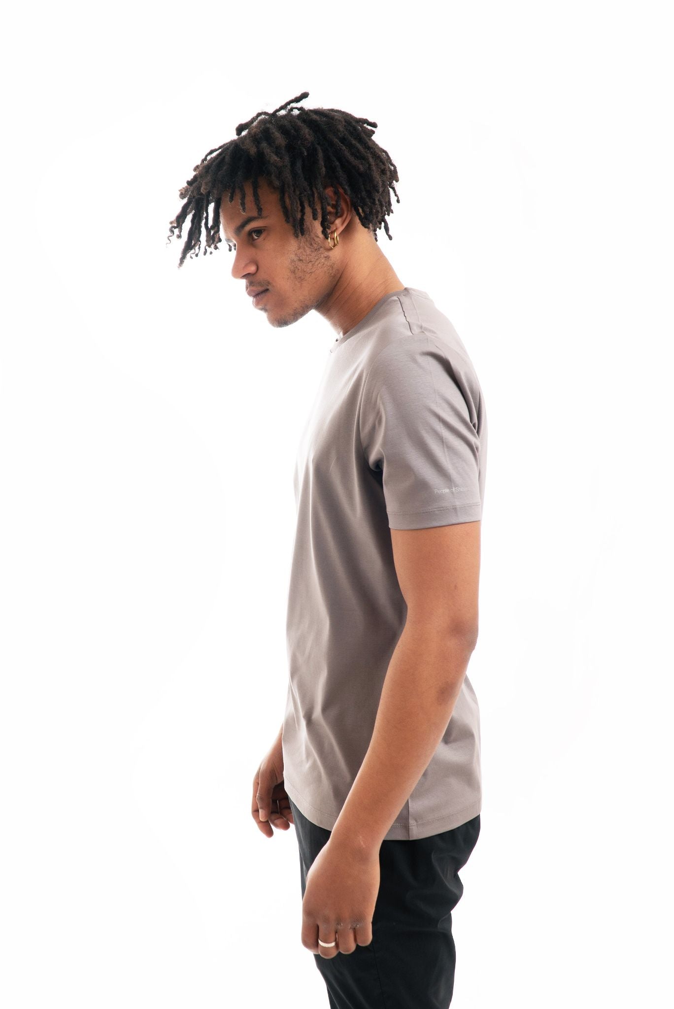 T-shirt Filo di Scozia Shiko Grigio