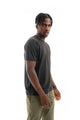 T-shirt Girocollo in Maglia Marrone