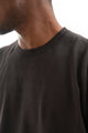 T-shirt Girocollo in Maglia Marrone